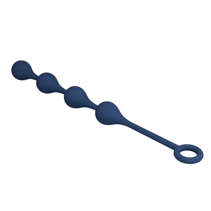 Perle Anali MR PLAY Silicone M — Blu