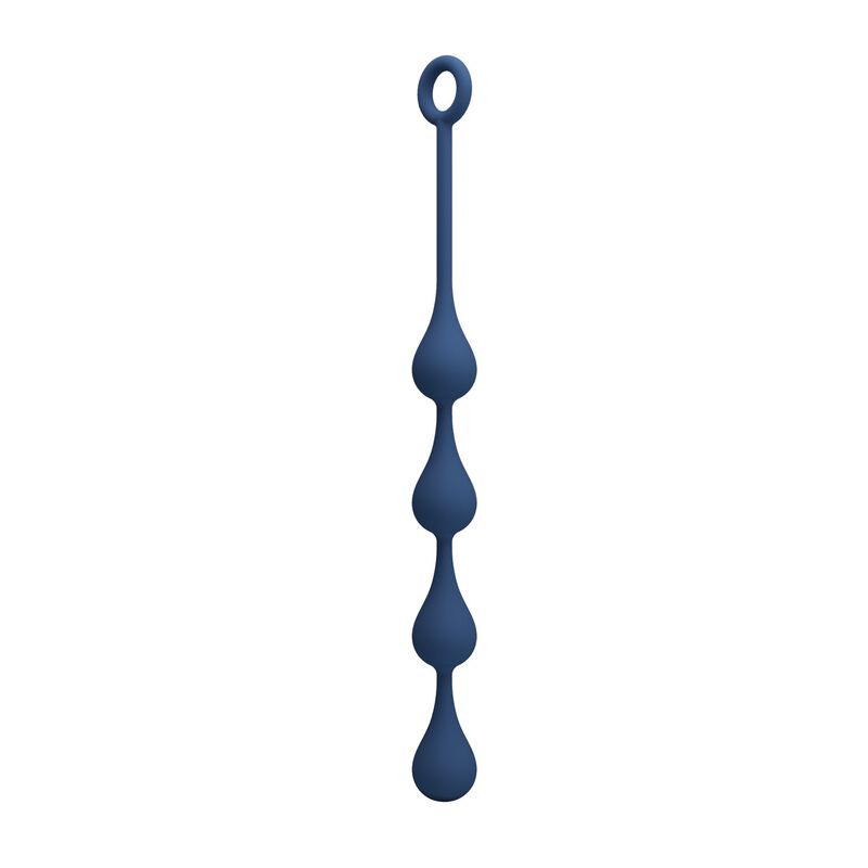 Perle Anali MR PLAY Silicone M — Blu