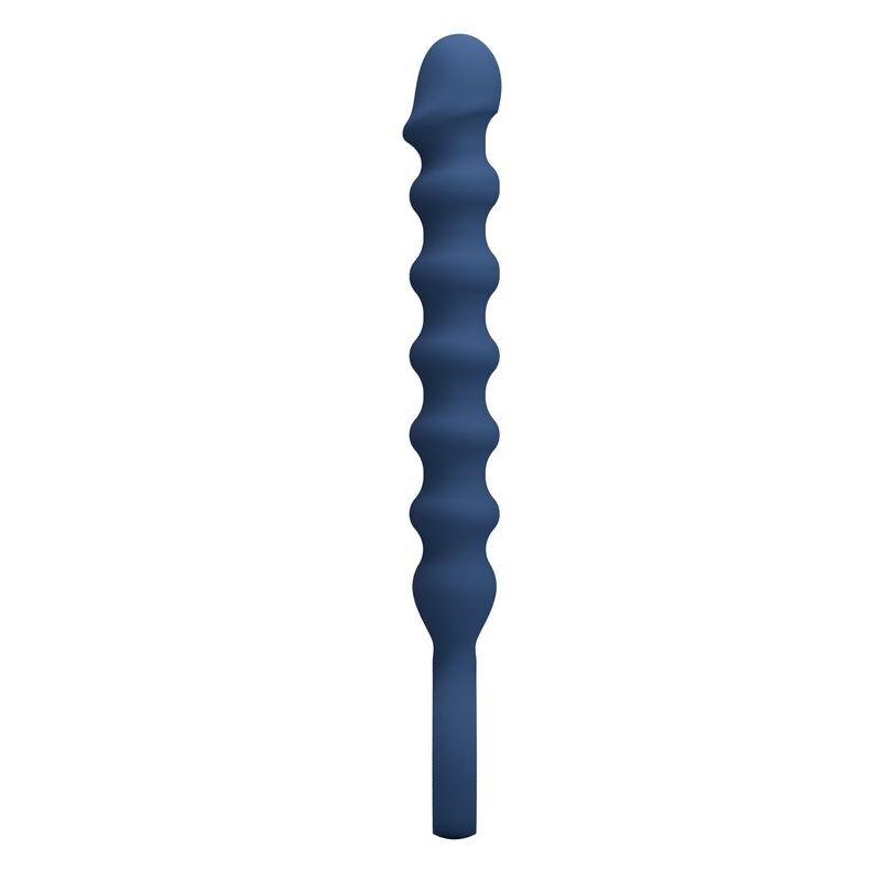 Perle Anali MR PLAY con Plug — Blu