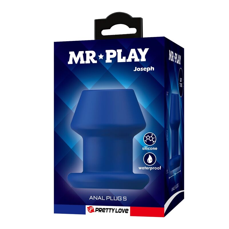 Plug Anale Cavo MR PLAY Jack — Blu S