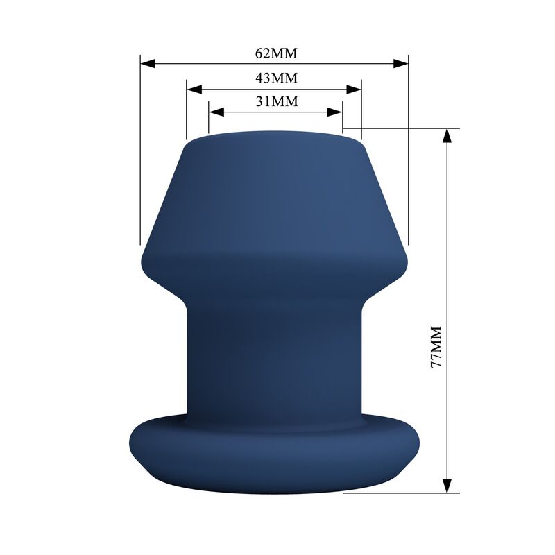 Plug Anale Cavo MR PLAY Jack — Blu S