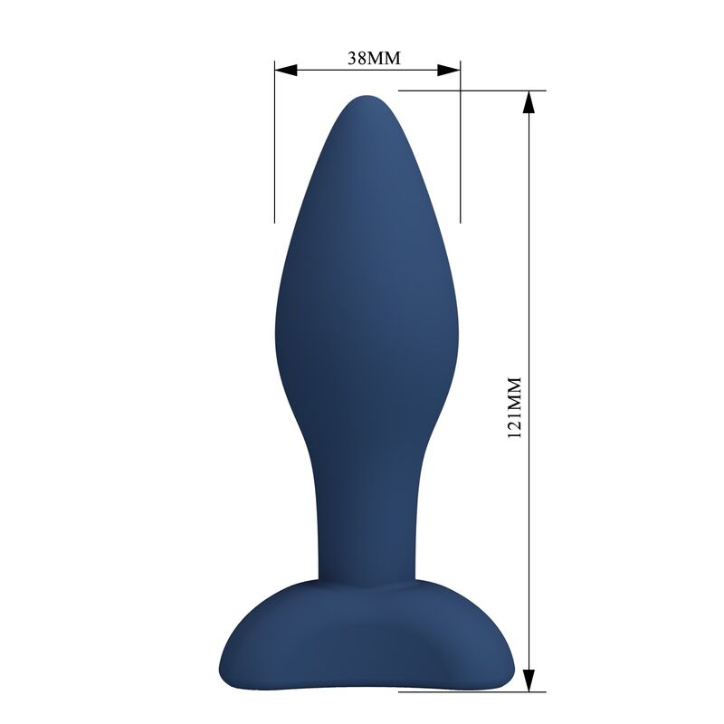 Plug Anale Conico MR PLAY — Blu