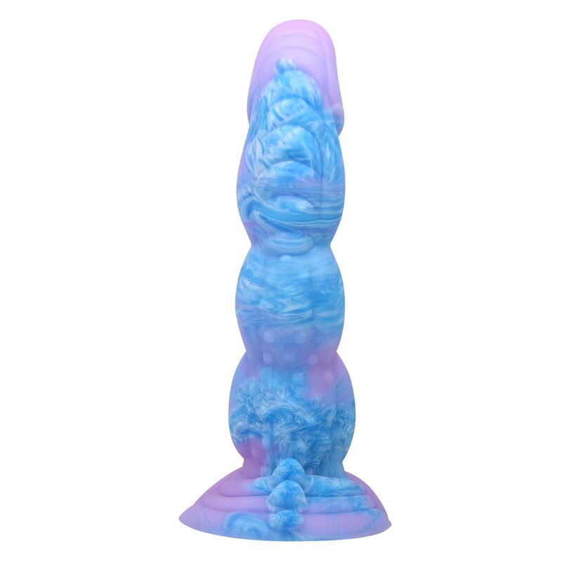 Dildo in Silicone POWER MONSTERS Alien Fantasy — Blu e Viola