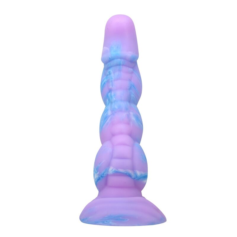 Dildo in Silicone POWER MONSTERS Alien Fantasy — Blu e Viola