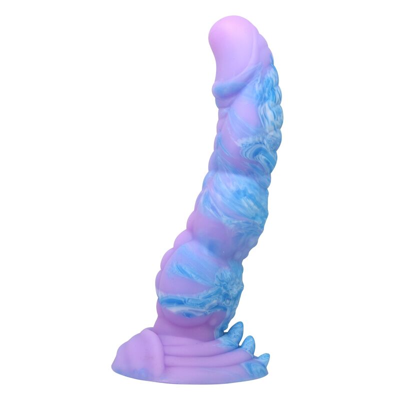 Dildo in Silicone POWER MONSTERS Alien Fantasy — Blu e Viola