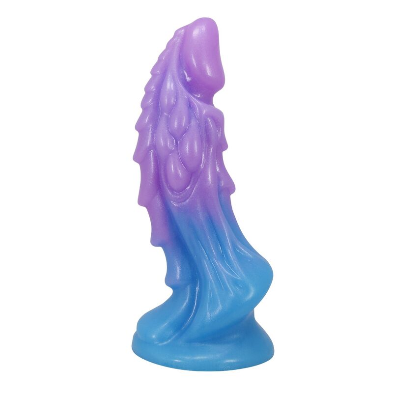 Dildo Realistico Power Monsters Atlanteans — Blu e Viola