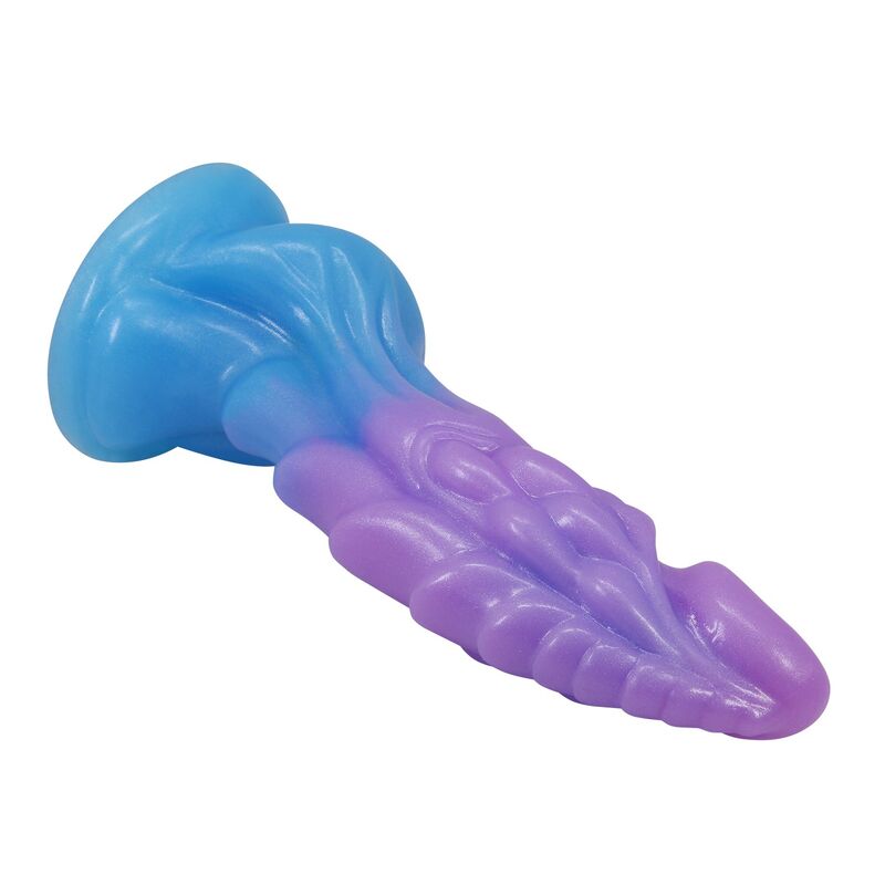 Dildo Realistico Power Monsters Atlanteans — Blu e Viola