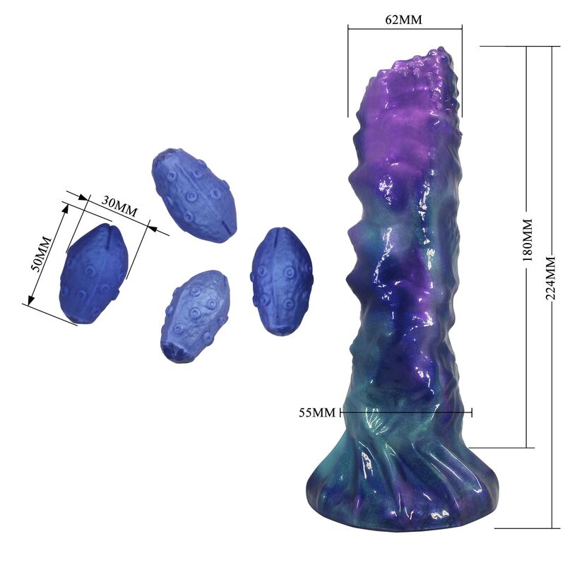 Dildo Gonfiabile Power Monsters Duskwalker Sentinel — Tricolore