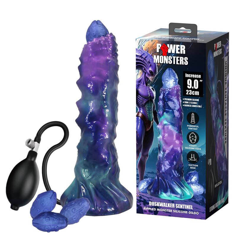 Dildo Gonfiabile Power Monsters Duskwalker Sentinel — Tricolore
