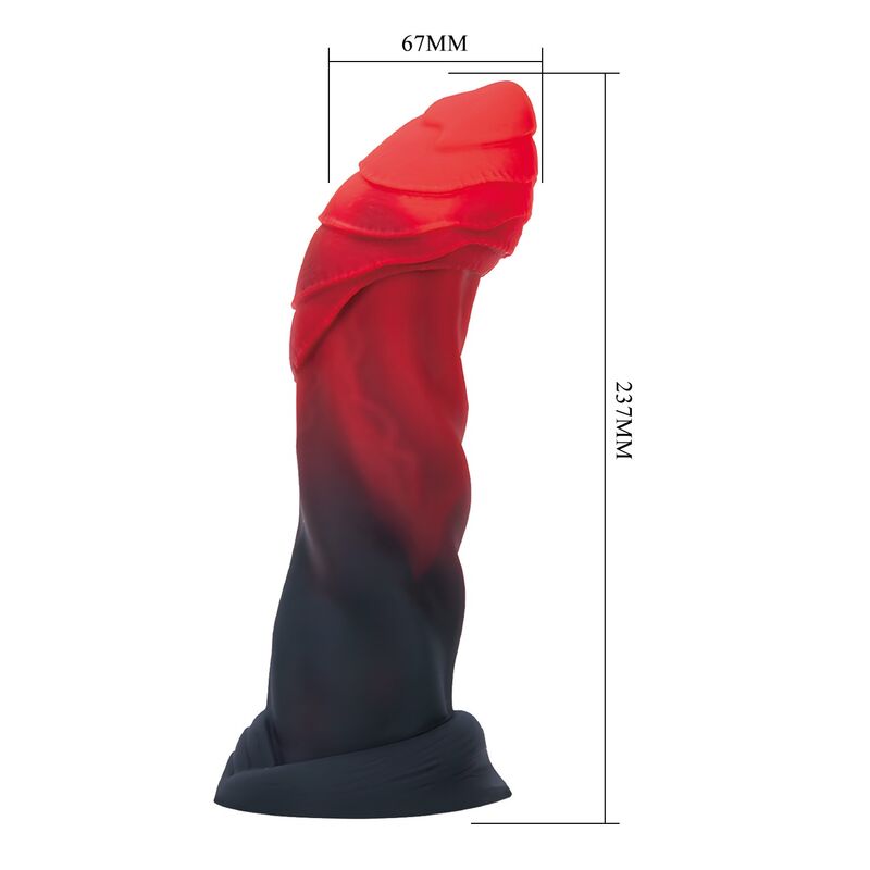 Dildo Power Monsters Infernal Goliath — Bicolore Fantasy