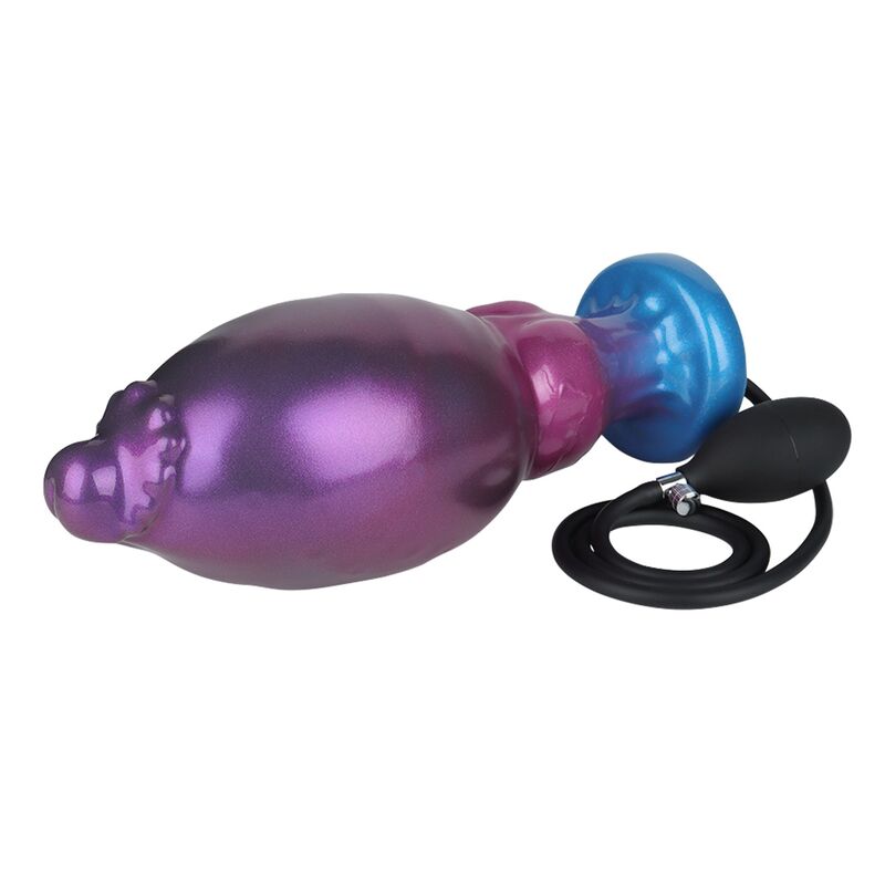 Dildo Gonfiabile Power Monsters Rift Titan Bicolore — 24 cm