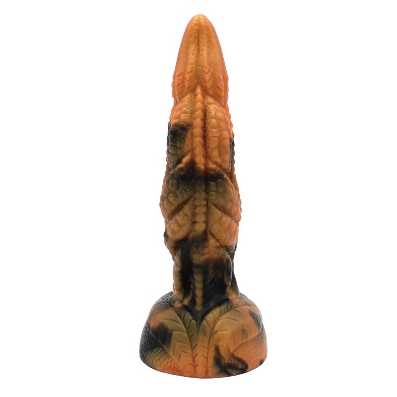 Dildo Fantasy Power Monsters Tyrannosaurus Bicolor — Marrone/Nero