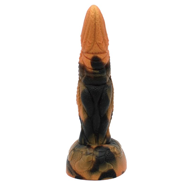Dildo Fantasy Power Monsters Tyrannosaurus Bicolor — Marrone/Nero