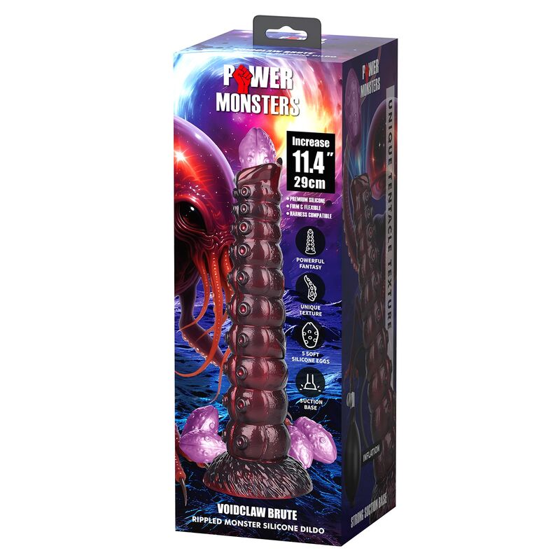 Dildo Gonfiabile POWER MONSTERS Voidclaw Brute — Bicolore