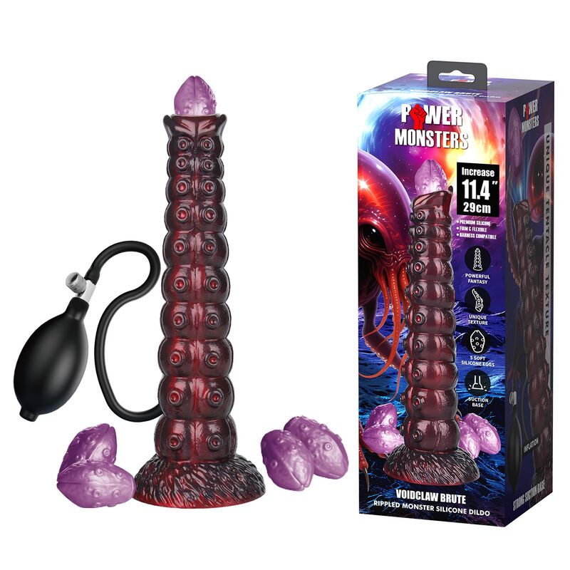 Dildo Gonfiabile POWER MONSTERS Voidclaw Brute — Bicolore