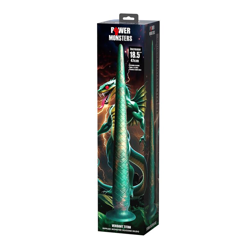 Dildo Fantasy Power Monsters Wildwyrm Tail — Bicolore