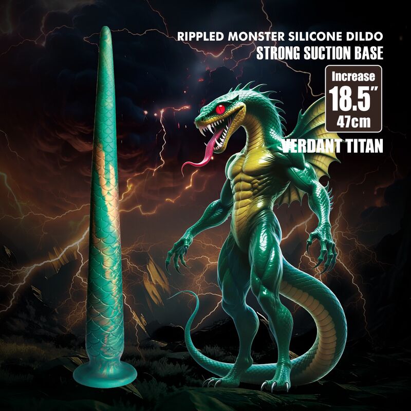 Dildo Fantasy Power Monsters Wildwyrm Tail — Bicolore