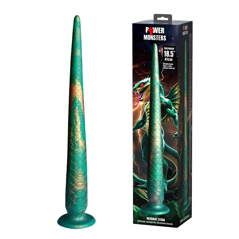 Dildo Fantasy Power Monsters Wildwyrm Tail — Bicolore