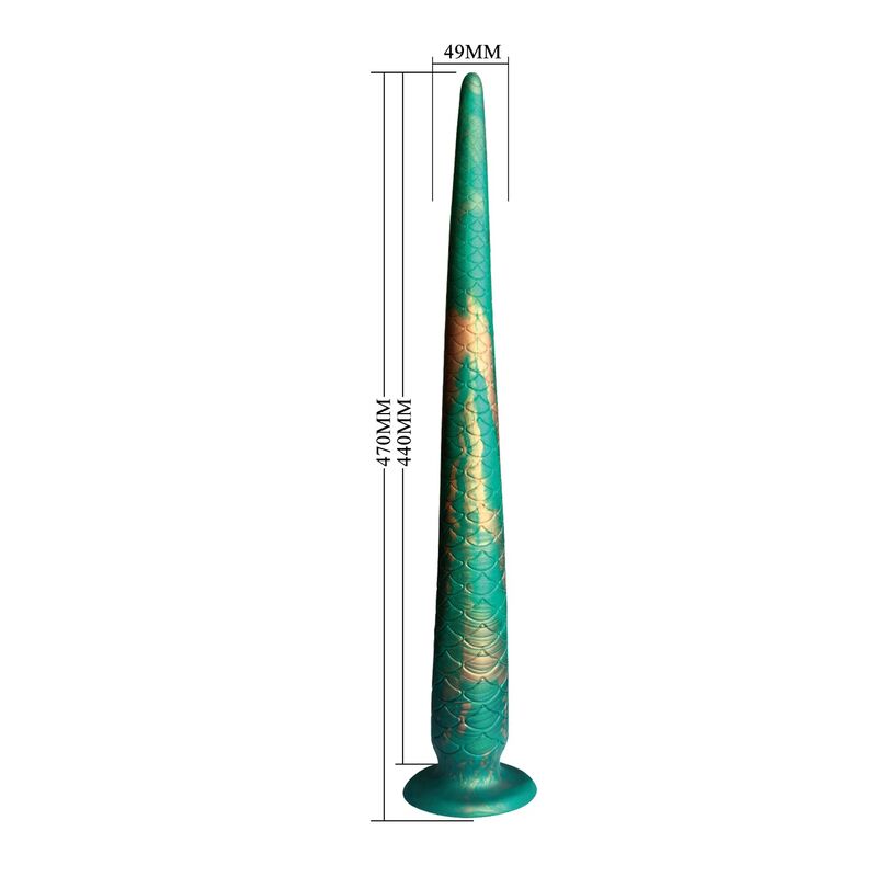 Dildo Fantasy Power Monsters Wildwyrm Tail — Bicolore