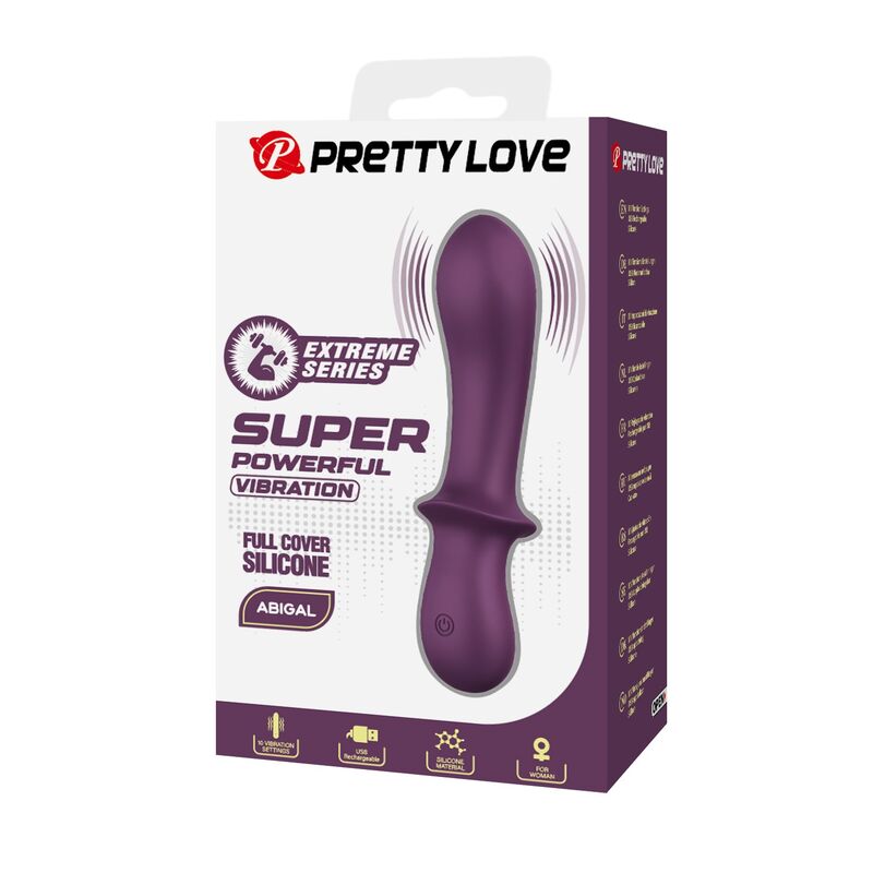 Vibratore Ricaricabile Pretty Love Abigail — Viola