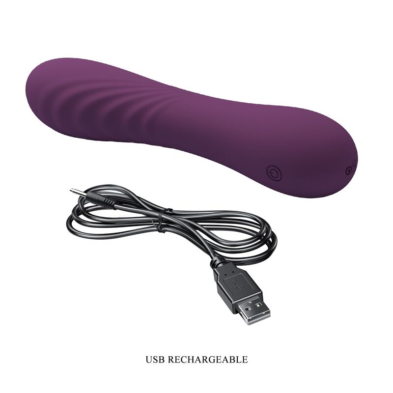 Vibratore Ricaricabile PRETTY LOVE Alexisrose — Viola