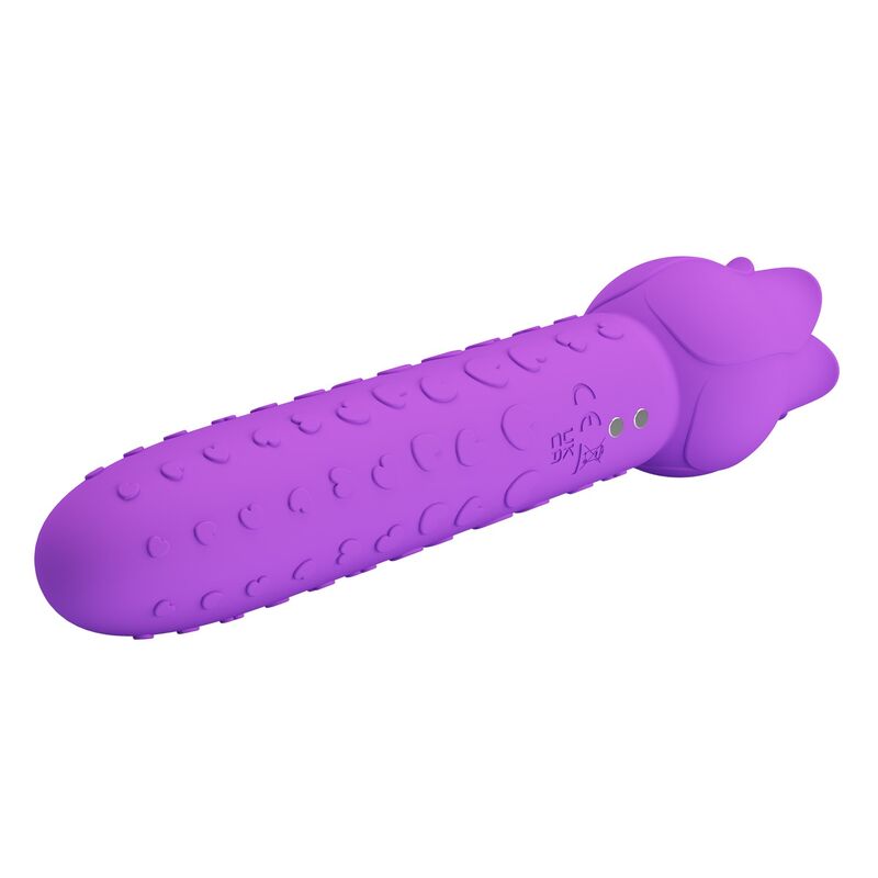 Vibratore Orale e Clitorideo Pretty Love Dannell — Viola