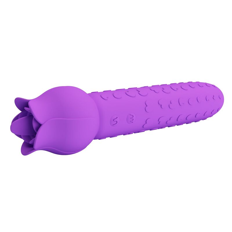 Vibratore Orale e Clitorideo Pretty Love Dannell — Viola