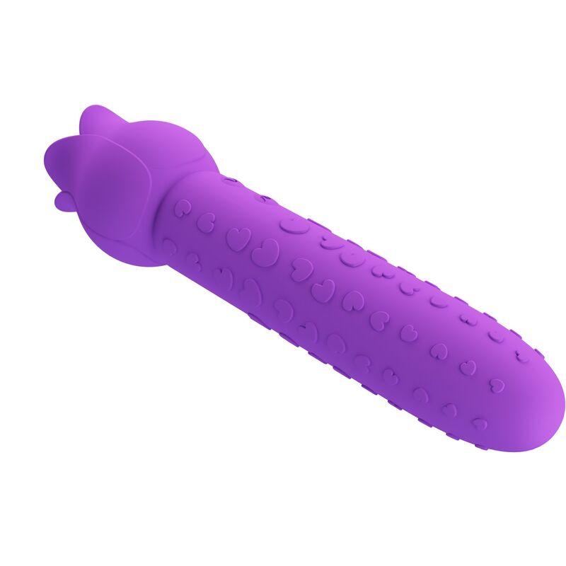Vibratore Orale e Clitorideo Pretty Love Dannell — Viola