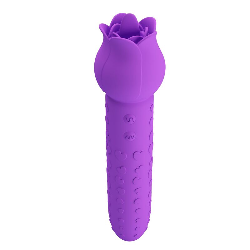 Vibratore Orale e Clitorideo Pretty Love Dannell — Viola