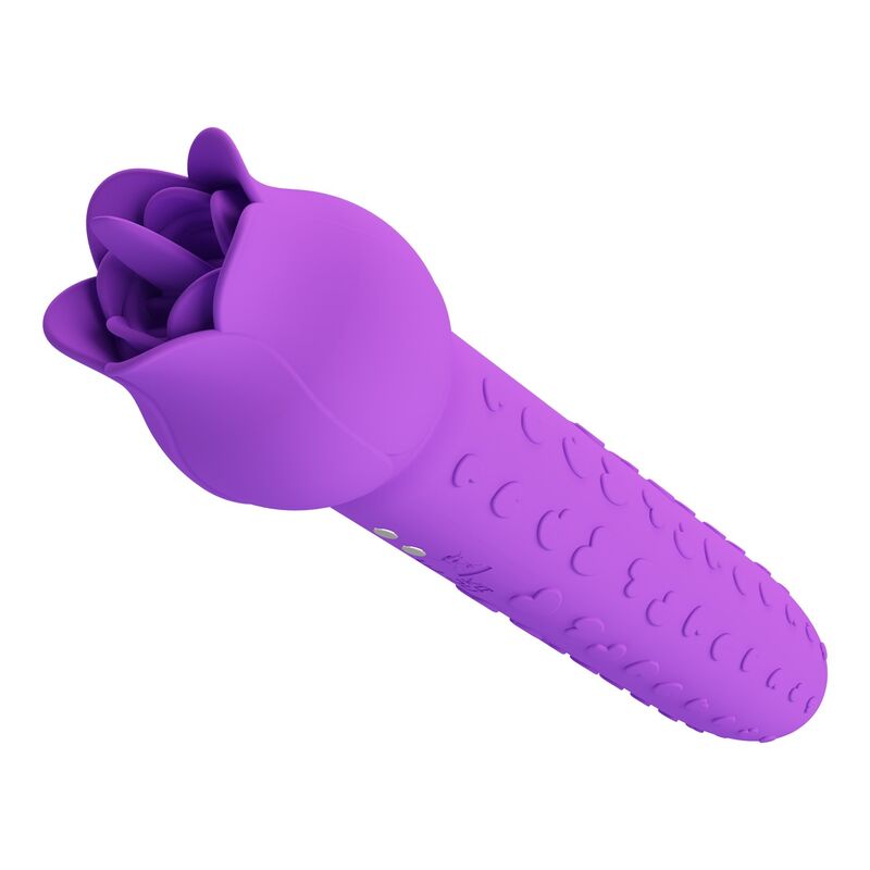 Vibratore Orale e Clitorideo Pretty Love Dannell — Viola