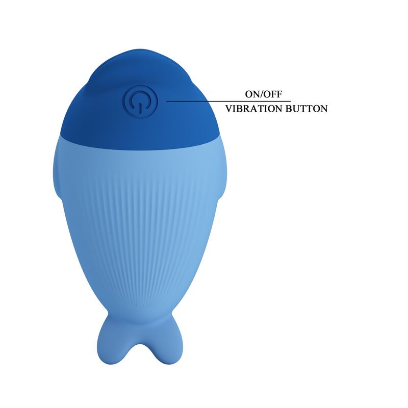 Mini Vibratore HIGH TECH Dolphin Mini — Blu