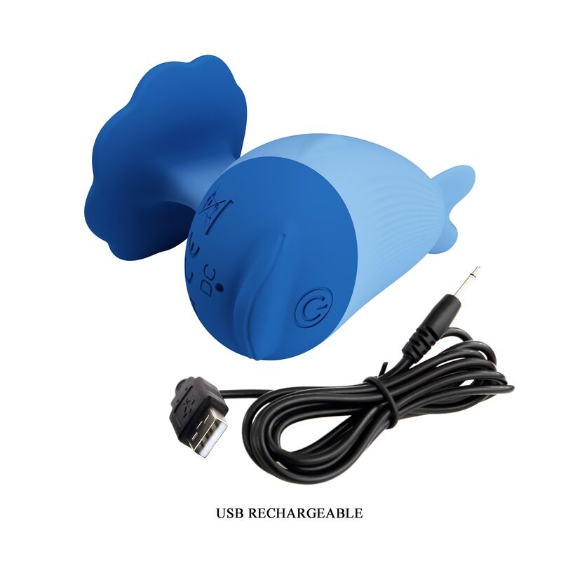 Mini Vibratore HIGH TECH Dolphin Mini — Blu