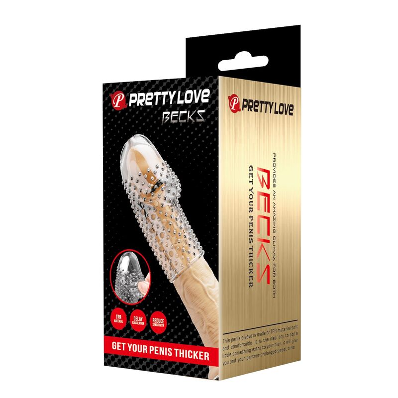 Manicotto Pene FOR HIM GEEK'S PENIS SLEEVE — Trasparente