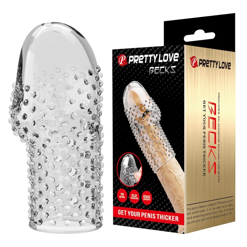 Manicotto Pene FOR HIM GEEK'S PENIS SLEEVE — Trasparente