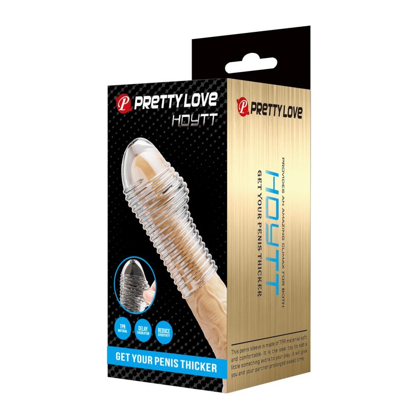 Manicotto Pene FOR HIM Hottt — Trasparente