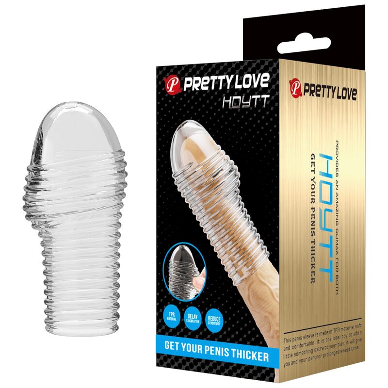 Manicotto Pene FOR HIM Hottt — Trasparente