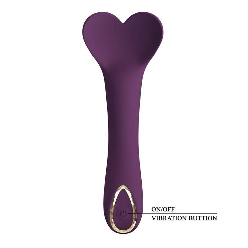 Vibratore Ricaricabile Pretty Love Kenyell 10 Funzioni — Viola