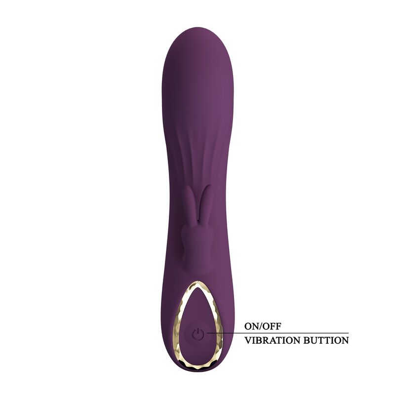Vibratore Coniglio Pretty Love Landyn 10 Funzioni — Viola