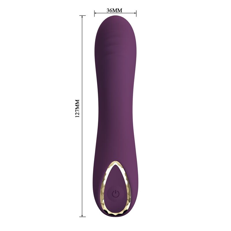Vibratore Hi-Tech Pretty Love Lloyde — Viola