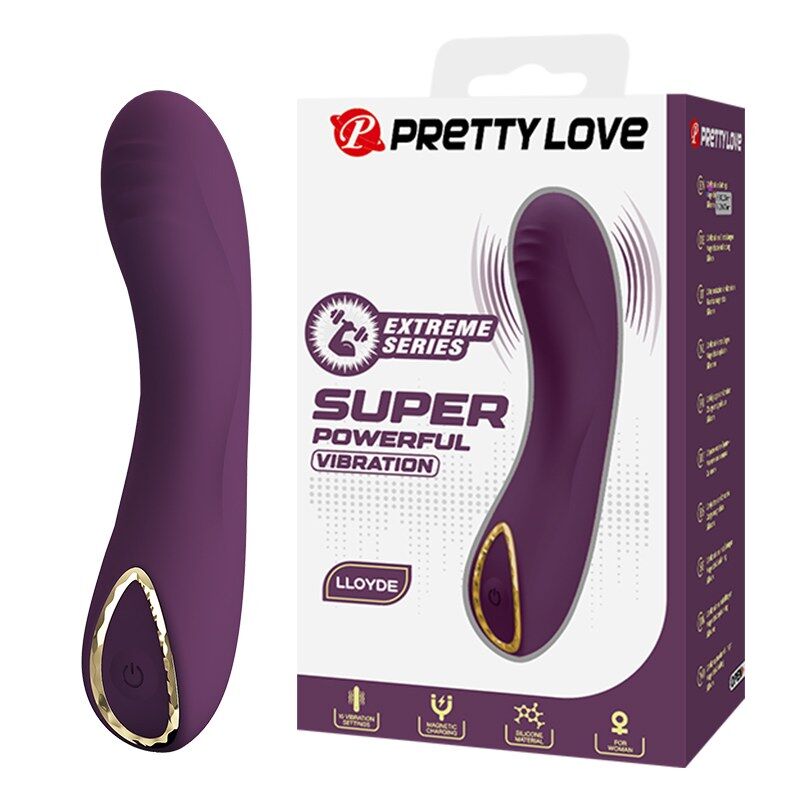 Vibratore Hi-Tech Pretty Love Lloyde — Viola