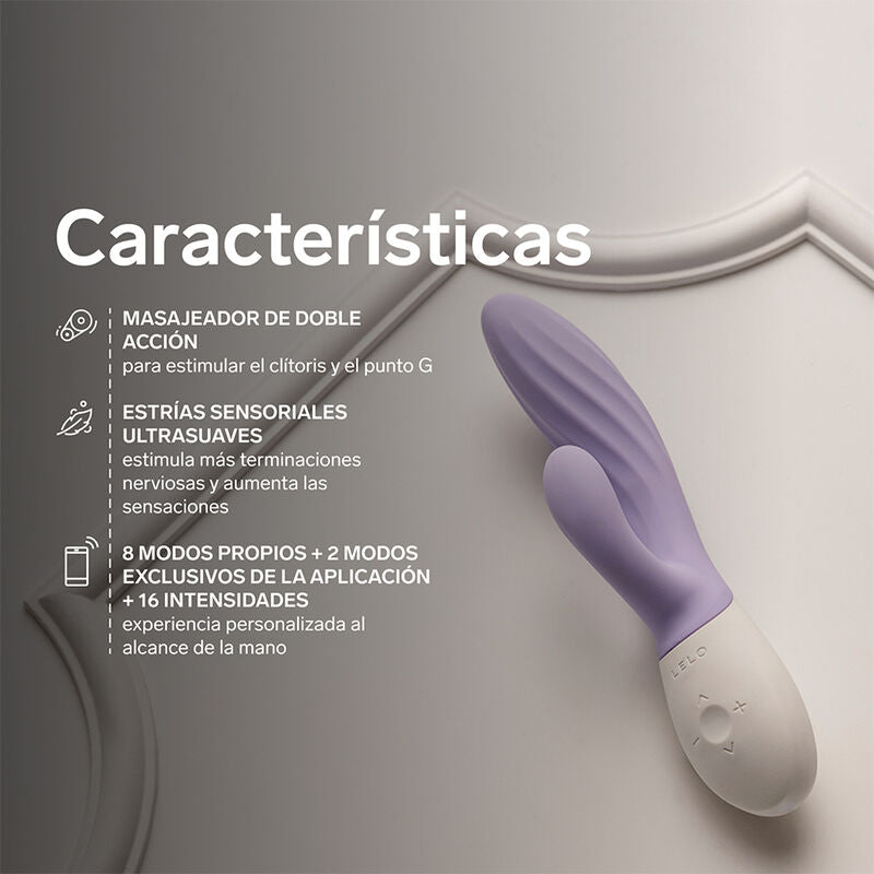 Vibratore Doppio LELO Ina Twist — Lavanda