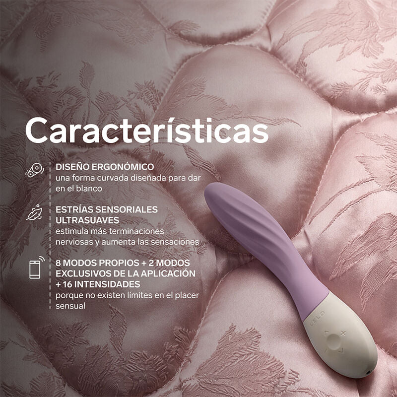 Vibratore Punto G Lelo Mona Twist Ricaricabile App — Lavanda