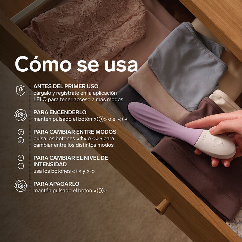 Vibratore Punto G Lelo Mona Twist Ricaricabile App — Lavanda