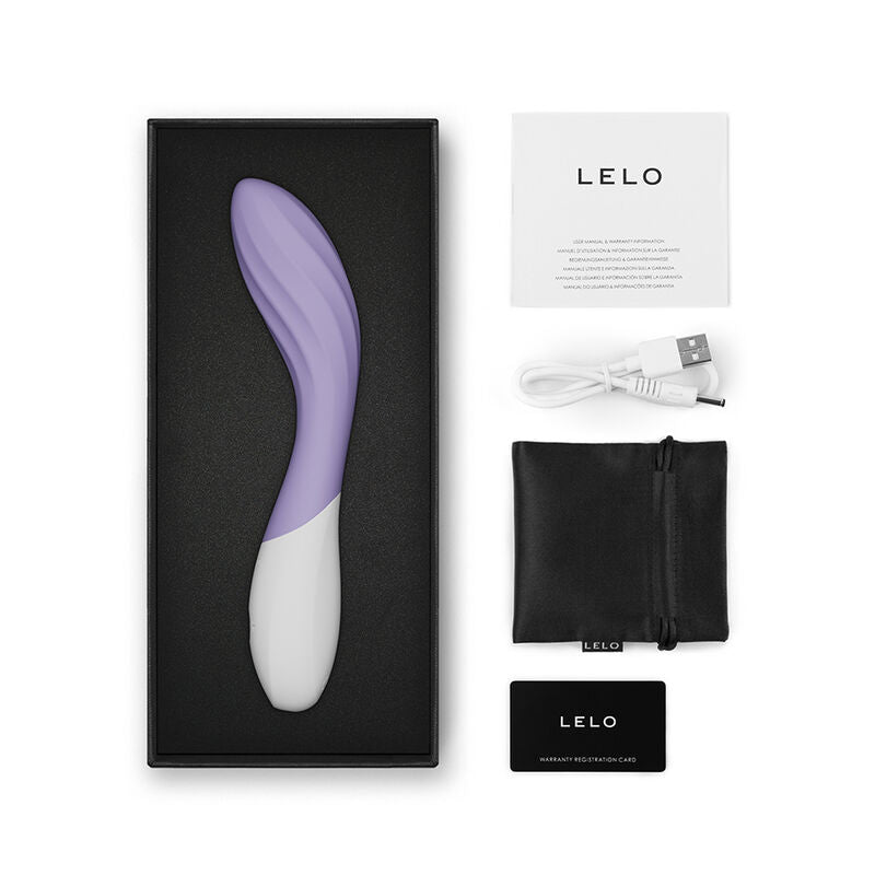 Vibratore Punto G Lelo Mona Twist Ricaricabile App — Lavanda