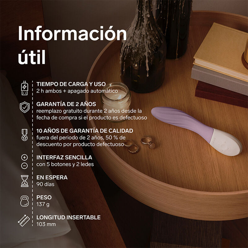 Vibratore Punto G LELO Mona Twist — Lavanda