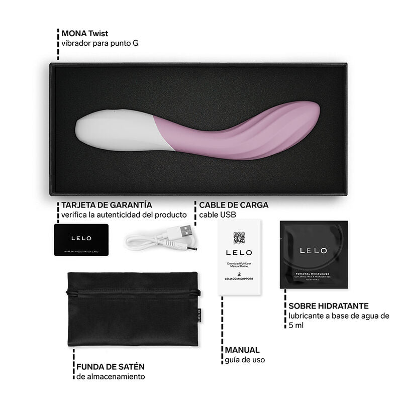 Vibratore Punto G LELO Mona Twist — Lavanda