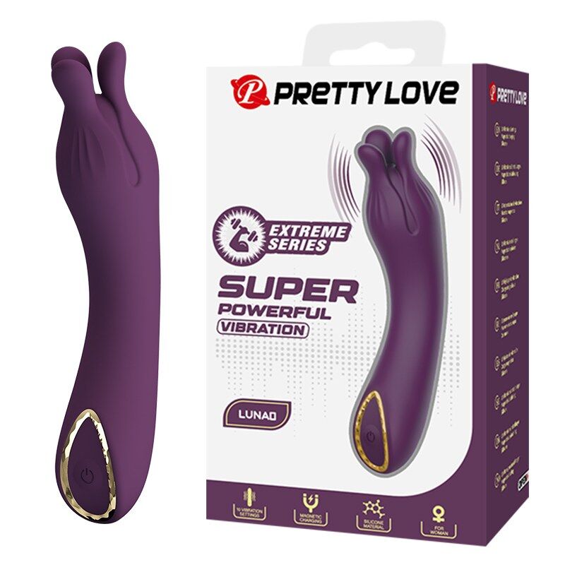 Vibratore Punto G PRETTY LOVE Lunao — Viola