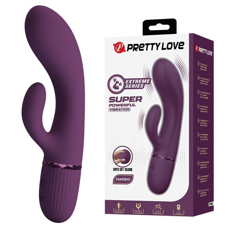 Vibratore Punto G Pretty Love Margie — Viola