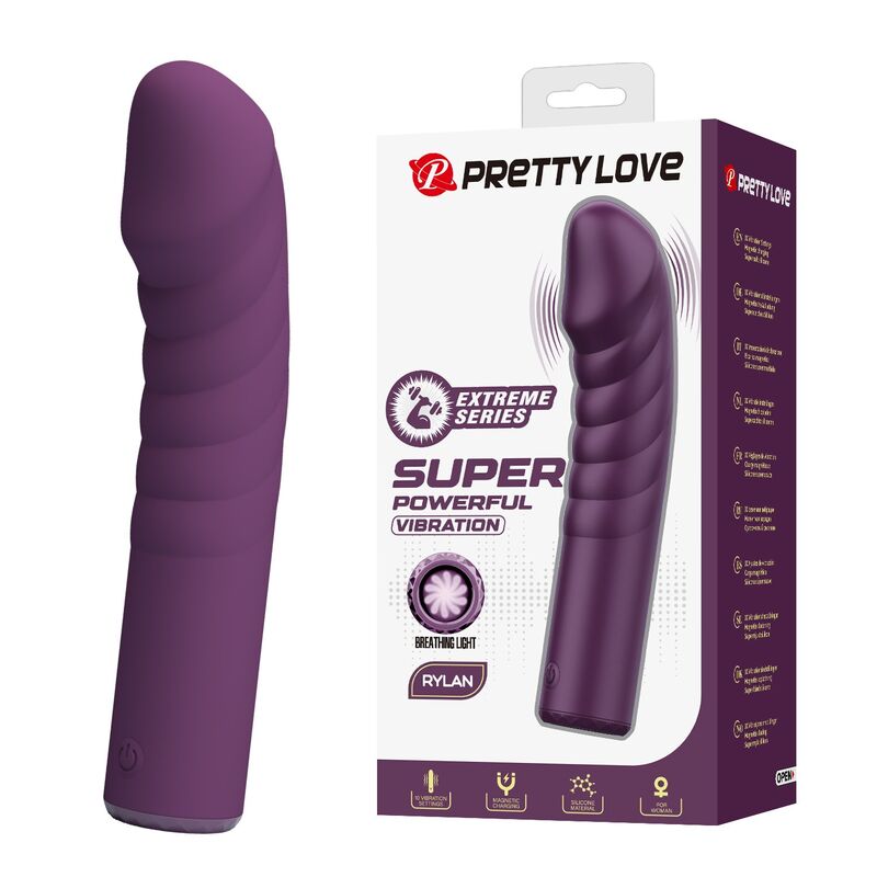 Vibratore Wand PRETTY LOVE Ryland — Viola