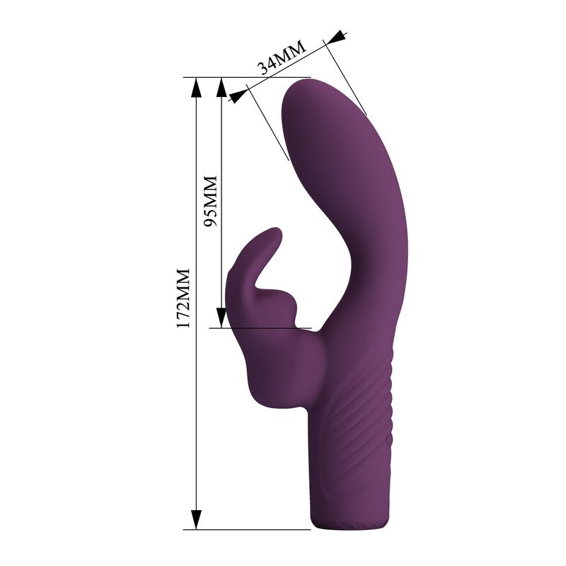 Vibratore Punto G Pretty Love Olivia — Viola